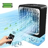 Climatiseur Mobile - Refroidisseur D'air, Climatiseur Portable avec 4000mAh Batt