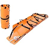 Multifunctional Rescue Stretcher, Portable Folding Stretcher, roll Stretcher, Light Weight, Outdoor lifesaving, Rescue and Firefighting (EVA)