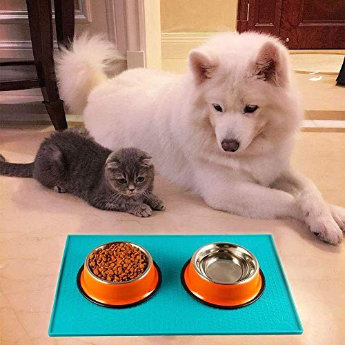 PETCEE Cat Food Mat is Solved Messy When Feeding