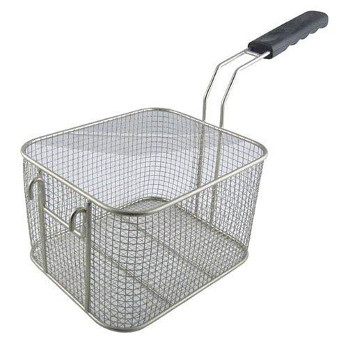 Empura Countertop Stainless Steel Double Tank Deep Fryer 16"H x 21-3/4"W x 11.25"D 120V, 1750W (Per Tank)