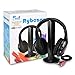 Rybozen Wireless TV Headphones Home Headset for TV Watching,TV Ears Microphone 5 in 1 Functions with Transmitter/FM Radio/3.5 MM Jack/Net Chat and Monitoring