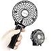 Funme Mini Handheld Fan, USB Desk Fan, Small Personal Portable Table Fan with USB Rechargeable Battery Operated Cooling Folding Electric Fan for Travel Office Room Household Black primary