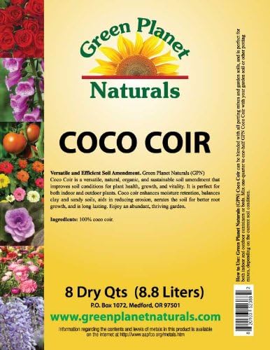 Quality - Coco Coir - 8 Dry Quarts - FREE SHIPPING!