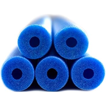 Fix Find 5 Pack of Blue Flexible Colorful Foam Swim/Float/Pool Noodles - 48 inch