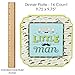 Big Dot of Happiness 64 Piece Dashing Little Man Mustache - Baby Shower or Birthday Party Tableware Plates, Napkins - Bundle for 16