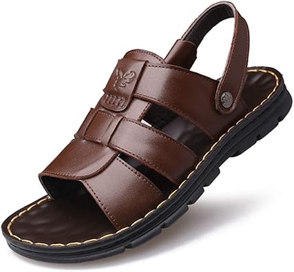 Amazon Awor サンダル メンズ ファッション シューズ おしゃれ コンフォートサンダル 安定感 ビーチサンダル バックバンドサンダル ウォーキング 快適 男性用 滑り止め 大きいサイズ クッション性 ヒールフィット 柔らか Awor ビーチサンダル