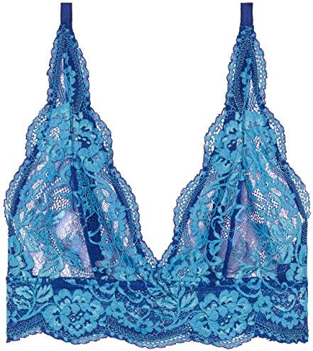 scalloped lace bralette