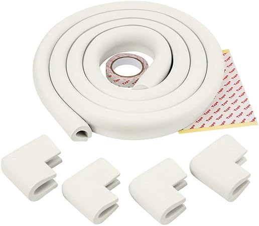 protectores de bordes en forma de u para mesas de cristal innobeta protectores acolchados para bordes y esquinas mas densos para absorber los