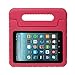 AVAWO Kids Case for Fire 7 2017 - Light Weight Shock Proof Handle Kid-Proof Case for Fire 7 inch Display Tablet (7th Generation - 2017 release), Red