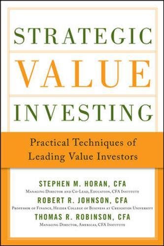 Download Pdf Strategic Value Investing Practical Techniques Of