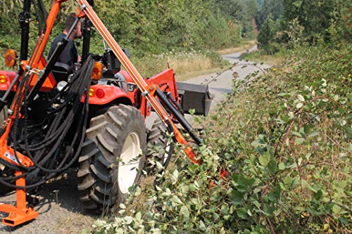 Farmer-Helper Hydraulic Boom with 5′ Sickle Brush Mower, FH-BRM150 - Thumbnail 3