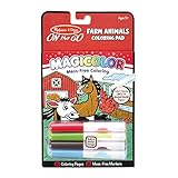 Melissa & Doug On the Go Magicolor Coloring Pad: Farm Animals - 18 Pages, 4 Markers (Great Gift for Girls and Boys - Best for 3, 4, 5, 6, 7 Year Olds and Up)
