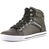 G by Guess Women's Opall High Top Fashion Sneaker,Black,9.5 M US