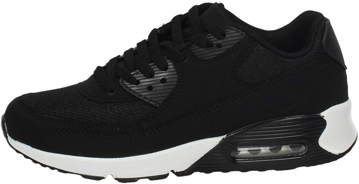 JOMIX Chaussures de Sport Homme Basket Homme Chaussures de Marche Course Outdoor Gym Fitness, Gris Foncé, 40 EU