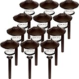 Paradise 12 Pack Low Voltage LED 0.75W Aluminum Path Light (Oil Rubbed Bronze)