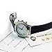 New English Talking Wristwatches English Voice Quartz Wristwatch Watch Leather Band for Blind Person Visually Impaired or The Elderly