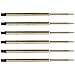 Waterman Black Ballpoint Ink Refill Fine Point Maxima 6-Refills 734254