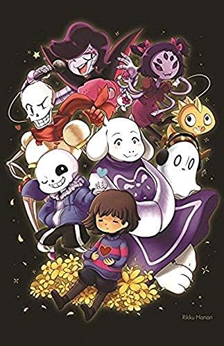 NATHALIE LANCASTER Custom Undertale Home Decoration Photo Poster Prints 20 x 30 Inch Wall Sticker