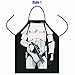Mangocore Funny STAR WARS Aprons Black/ White Warrior Apron Cartoon cosplay Party Bibs Darth Vader/ Storm Trooper wholesale Cooking Apron (white warrior)