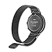 Kartice Compatible ASUS ZenWatch 3 Band,ZenWatch 3 Milanese Loop Stainless Steel Strap with Secure Metal Clasp Buckle for ASUS ZenWatch 3 WI503Q (Black)