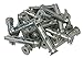 Heavy Duty Drywall Anchors and Screws Kit Including Self-DrillingToggle Anchors & Screws - Durable Zinc Self Drilling Drywall Anchors for Hanging Pictures & More