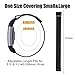Hotodeal Band Compatible Fitbit Charge 2 Bands, Band Milanese Loop Stainless Steel Magnet Metal Replacement Bracelet Strap, Wristbands Accessories for Women Men, Black