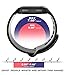Clayco Fitbit Versa Band, [Hera Series] Shock Resistant Bumper Frame Case with Strap Bands for Fitbit Versa Sports Replacement Smart Fitness Watch Wristband (Black)
