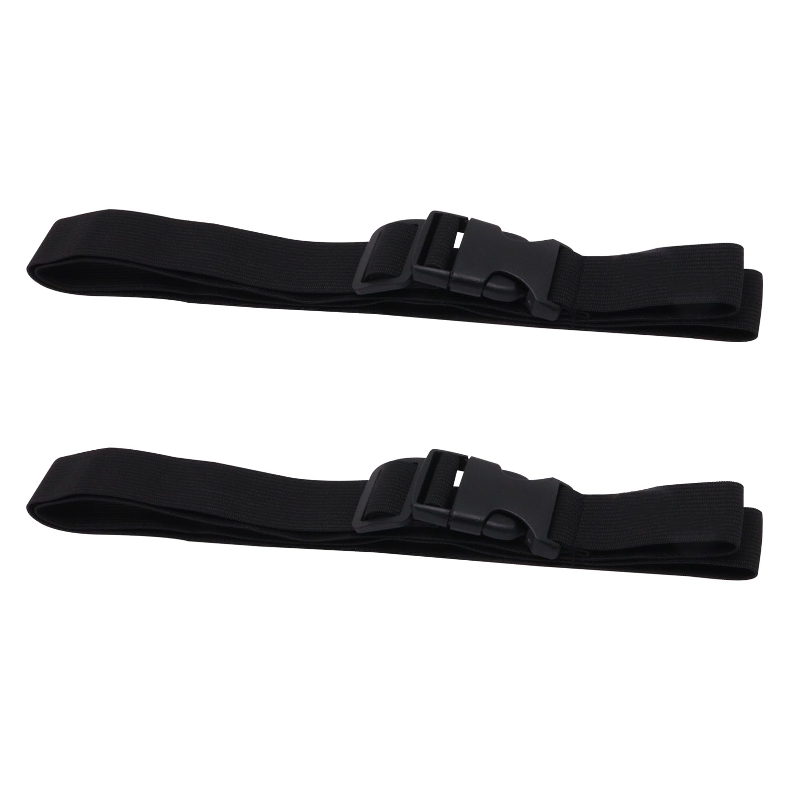 Photo 1 of GDFYMI Luggage Straps for Suitcases, Fanny Pack Extender Strap Travel Straps to Connect Two Suitcases Adjustable Strap with Clips 2pcs, 1inch × 40 Inch