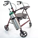 OXYGEN TANK HOLDER JO2W for Walker Rollator Walking Aid Tube mount O2H carrier