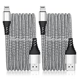 2Pack Extra Long Lightning Cable 10 Ft,10 Foot