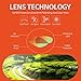 TOREGE Polarized Sports Sunglasses for Man Women Cycling Running Fishing Golf TR90 Unbreakable Frame TR034 (White&Red Tips&Red Lens)