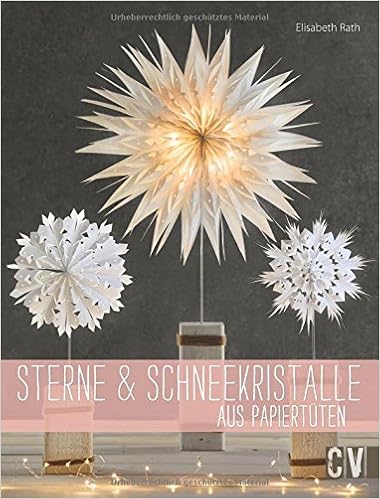 Sterne Schneekristalle Aus Papiertüten Amazonde