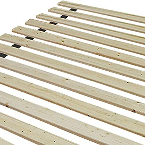 Classic Brands Heavy Duty Attached Solid Wood Bed Support Slats, 54" W