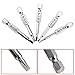 Rocaris 5 Pieces in One Set Magnetic Triangle Head Screwdriver Bits S2 Steel 1/4 Hex Shank 50mm