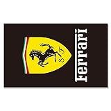 Racing Car Decor Flag for Ferrari Banner 3 ft x 5