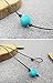 Suyi Women Choker Genuine Leather Turquoise Pearl Choker Necklace with Turquoise 14