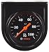Bosch SP0F000052 Style Line 2" Mechanical Oil Pressure Gauge (Black Dial Face, Black Bezel) primary