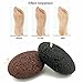 (2 Pack) Natural Earth Lava Pumice Stone for feet and hands, Best Callus Remover and Foot Scrub Pedicure Tools scrubber rock Exfoliation to Remove Dead Skin - Natural Foot File