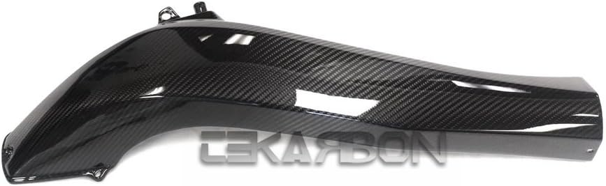 Tekarbon, Replacement for Air Intake Tube, Kawasaki H2 H2R SX SE (2015-2019), Carbon Fiber, 2x2 Twill Weave