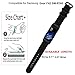 ViCRiOR Gear Fit2/ Fit 2 Pro Bands, Premium Soft NATO Woven Nylon Replacement Strap Watch Band for Samsung Gear Fit 2 Pro/Gear Fit 2, Black
