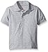 Hanes Boys' Short Sleeve Eco Smart Jersey Polo