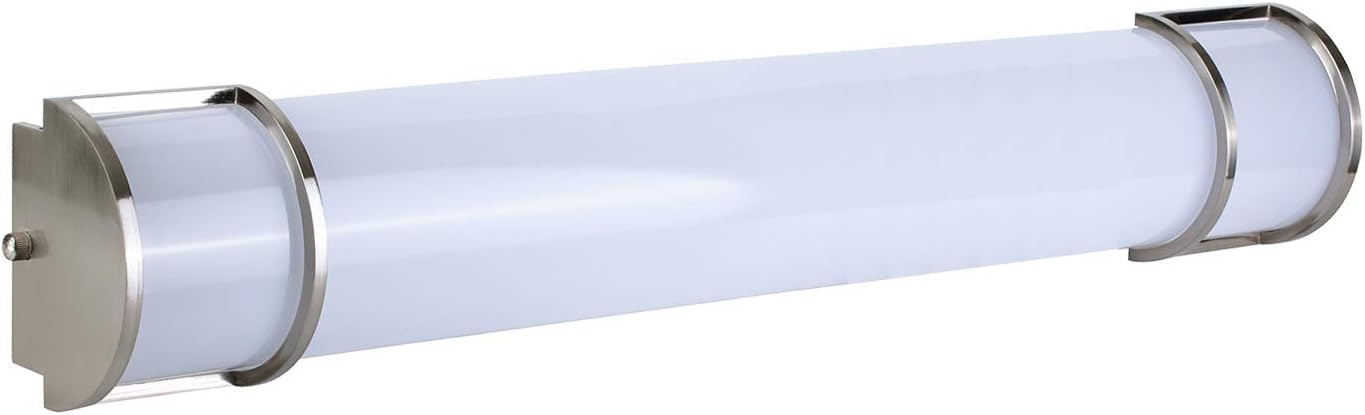 OSTWIN 36 Inch Bathroom Vanity Light-LED Bath Bar Light-Vertical or Horizontal Wall Lights-Brushed Nickel-30 W (150 W Equaivalent)-2306 Lm-5000K (Daylight)-ETL&Energy Star Listed