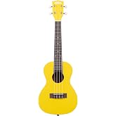 Kala Brand Music Candy Shoppe Collection Lemon Drop Concert Ukulele, Yellow