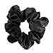 Grace Eleyae Women's Satin Hair Care Scrunchie Black