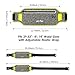 LETIGO iPhone 12/8 Plus Waistband Sweatproof Running Pouch Belt for iPhone Xs/Max/XR/7, Reflective Waist Pack for Women & Men
