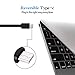 Retractable USB C Cable, Ououdee 3 Pack High Speed 3FT USB Male A to Type C Charger Cable for Samsung Galaxy S8, S8 Plus, MacBook, LG G6 G5 V20, Nexus 6P, Google Pixel XL, HTC 10, One Plus 2 and more