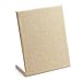 New Wayzon 30-Pair L-Shape Earrings Display Rack Organizer Jewelry Stand Holder Tray(Linen)