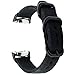 ViCRiOR Gear Fit2/ Fit 2 Pro Bands, Premium Soft NATO Woven Nylon Replacement Strap Watch Band for Samsung Gear Fit 2 Pro/Gear Fit 2, Black