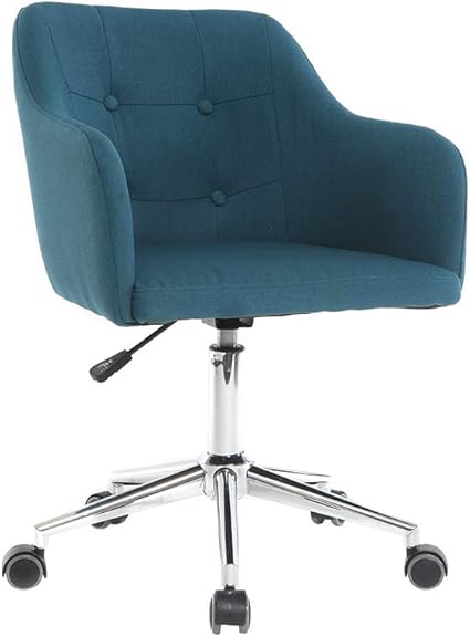 Miliboo Fauteuil De Bureau Design En Tissu Bleu Canard Baltik Amazon Fr Cuisine Maison Miliboo Fauteuil De Bureau Design En Tissu Bleu Canard Baltik Amazon Fr Cuisine Maison