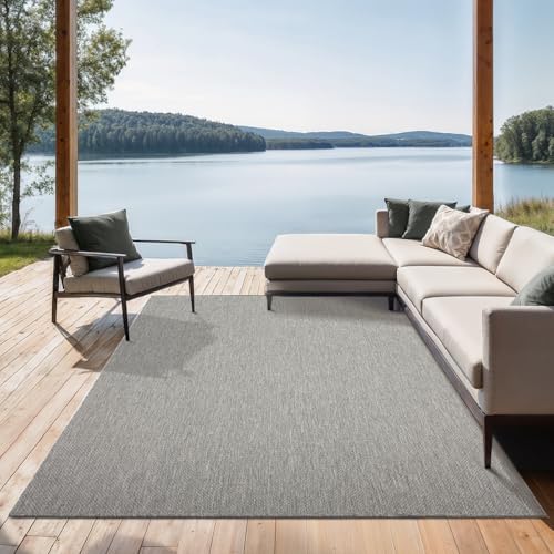the carpet Mistra – Outdoor Teppich, Wetterfest, UV-beständig & pflegeleicht, für Balkon, Terrasse & Garten, auch für Wohnzimmer & Schlafzimmer geeign